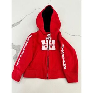 Case IH Red International Harvester Logo Hoodie Baby Size 6 Months